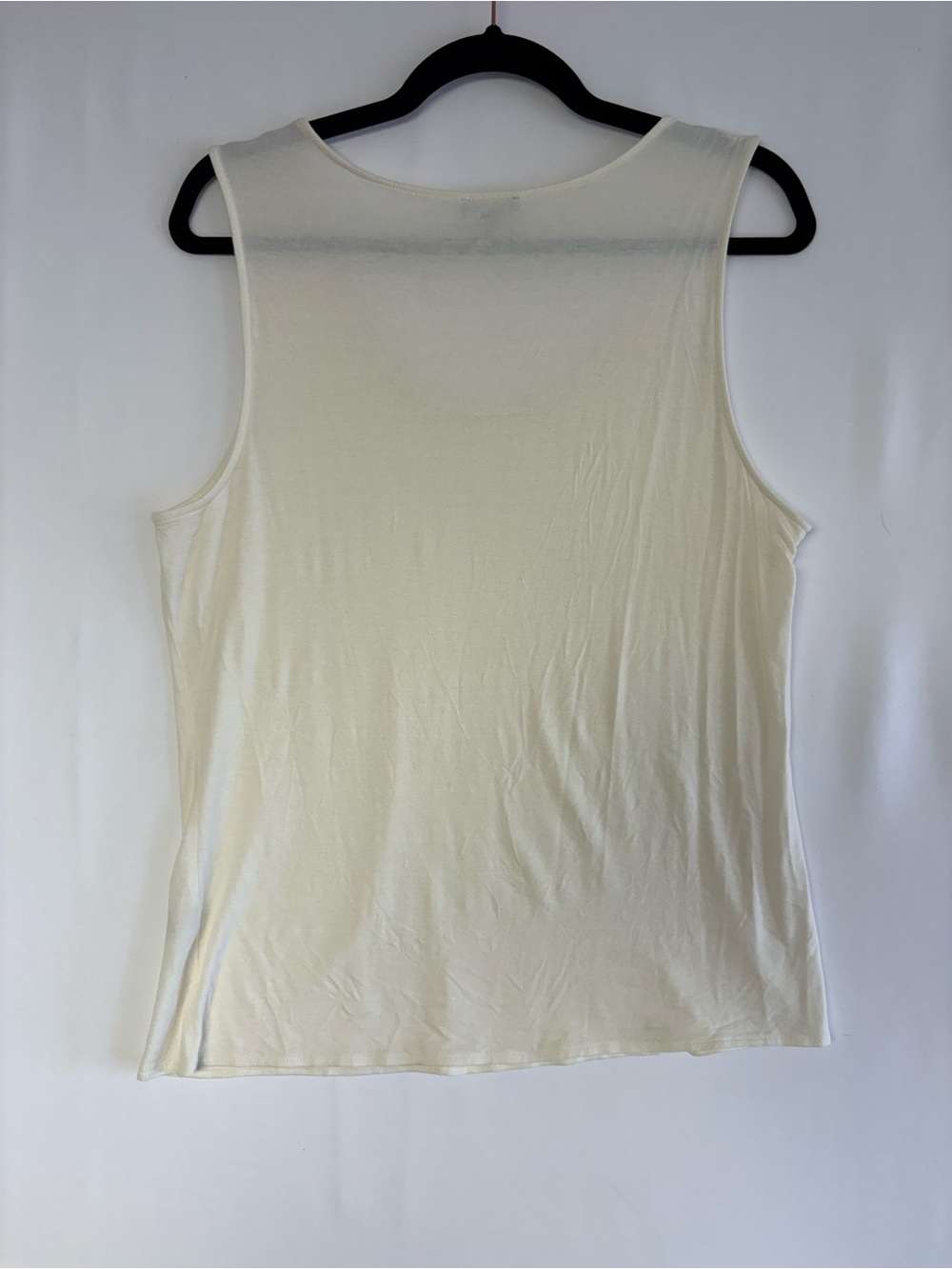 J. Jill Ivory Stretch Comfort Tank Top - Picture 4 of 8